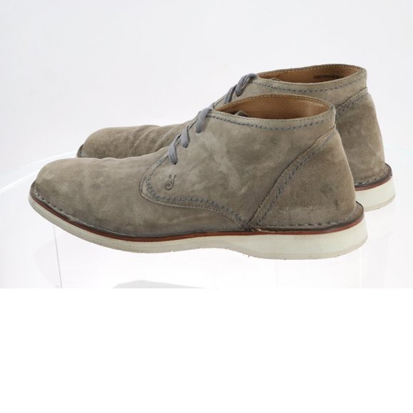 John Varvatos Men\'s Desert Boots Size 10 Suede Tan main image 10